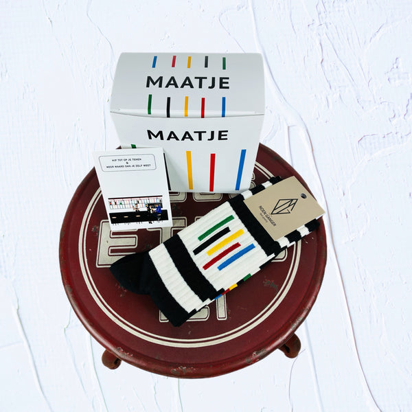 MAATJE GIFTBOX SOKKEN MET KAARTJE