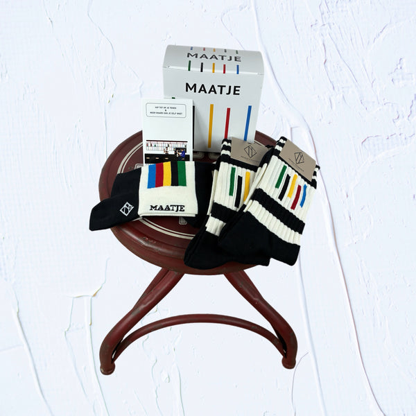 MAATJE GIFTBOX SOKKEN MET KAARTJE