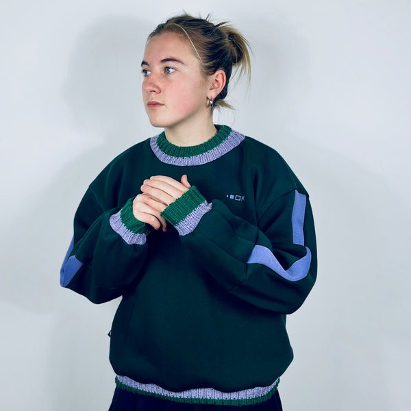 SOOI SWEATER GREEN LAVENDULA