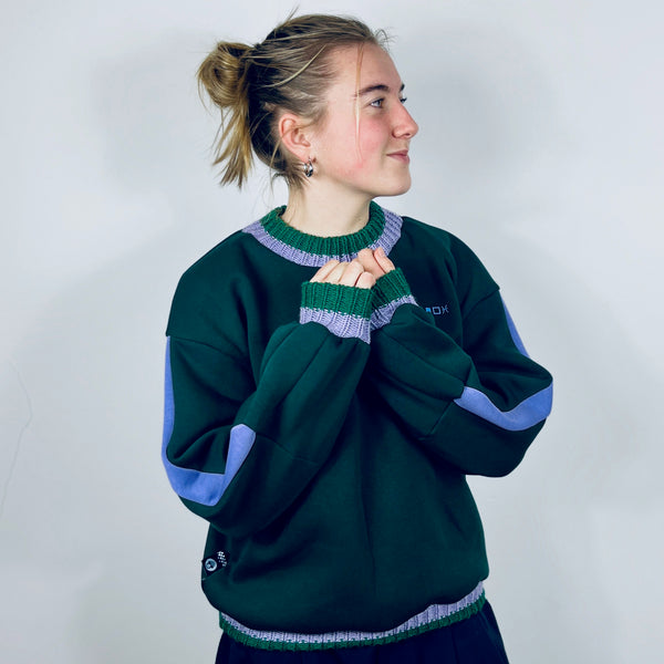 SOOI SWEATER GREEN LAVENDULA