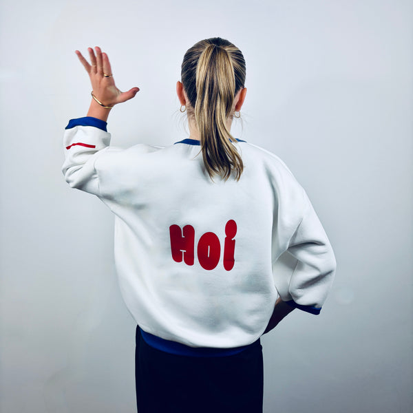 SOOI HOI OFFWHITE/ROOD