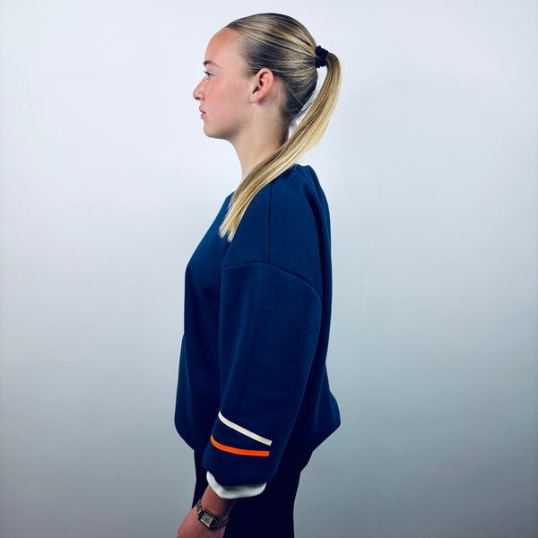 SOOI  HOI MIDBLUE/FLUO ORANJE