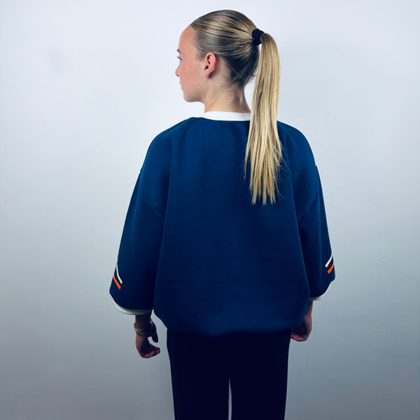 SOOI  HOI MIDBLUE/FLUO ORANJE