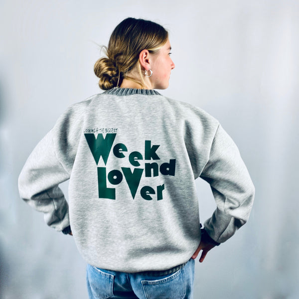 SOOI SWEATER BIGGEST WEEKEND LOVER GREEN