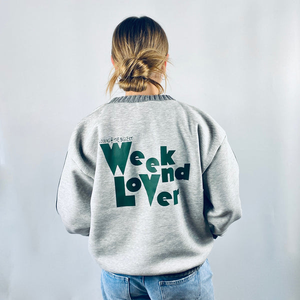 SOOI SWEATER BIGGEST WEEKEND LOVER GREEN