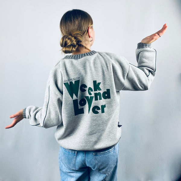 SOOI SWEATER BIGGEST WEEKEND LOVER GREEN