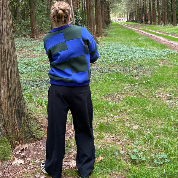 SOOI ENJOY YOUR MAGIC ROYAL BLUE/DGROEN  M - S - XS