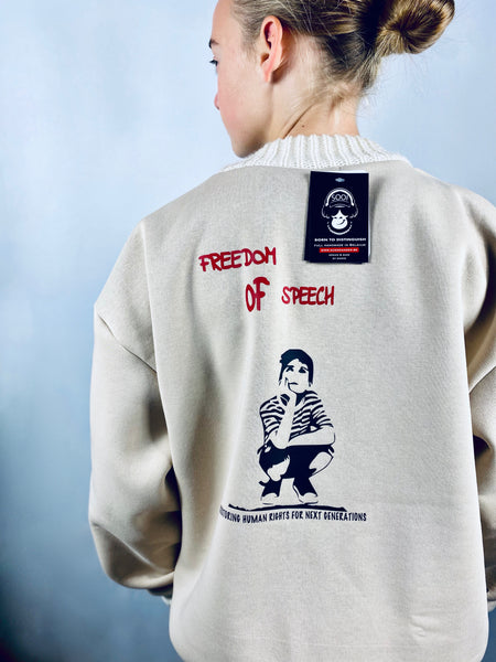 SOOI SWEATER FREEDOM OF SPEECH