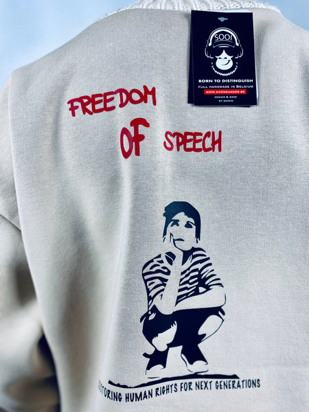 SOOI SWEATER FREEDOM OF SPEECH