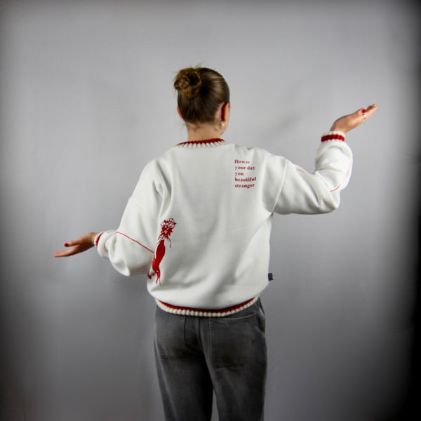 SOOI SWEATER FLOWER YOUR LIFE STRANGER