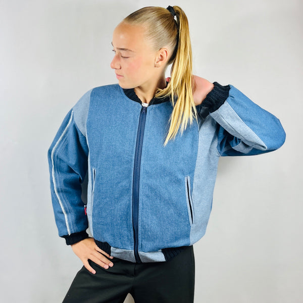 SOOI BOMBERVEST JEANSLUCK