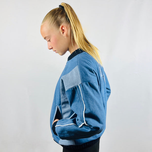 SOOI BOMBERVEST JEANSLUCK