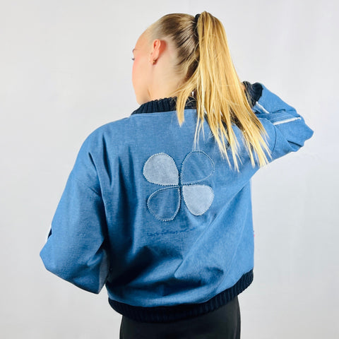 SOOI BOMBERVEST JEANSLUCK