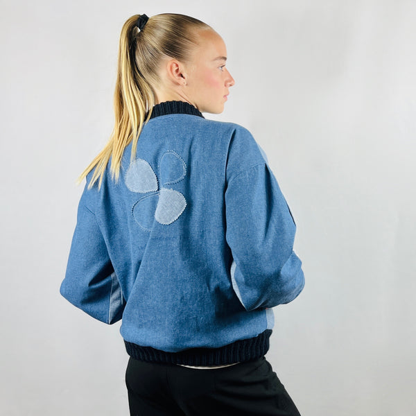 SOOI BOMBERVEST JEANSLUCK