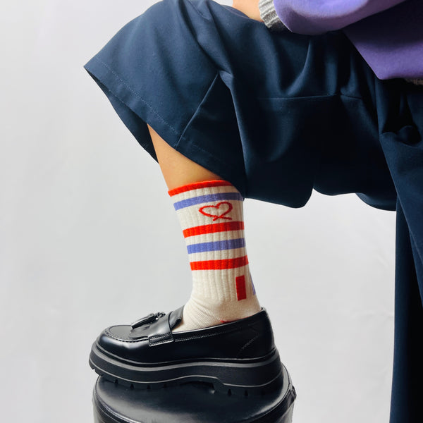 STRAFFE MADAM GIFTBOX SOKKEN MET KAARTJE