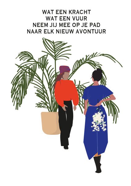 STRAFFE MADAM GIFTBOX SOKKEN MET KAARTJE