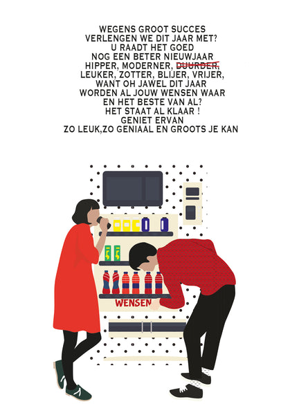 1 PAKKETJE VAN 10 NIEUWJAARSWENSJES