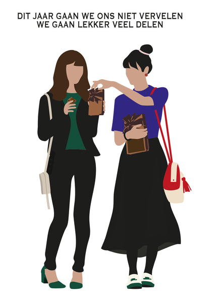 1 PAKKETJE VAN 10 NIEUWJAARSWENSJES