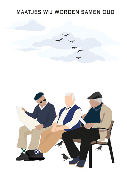 MAATJES WIJ WORDEN SAMEN OUD