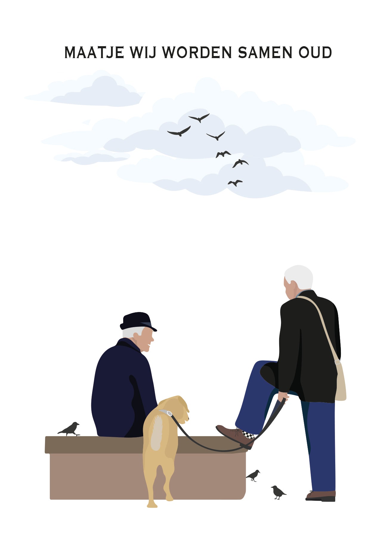 MAATJE WIJ WORDEN SAMEN OUD