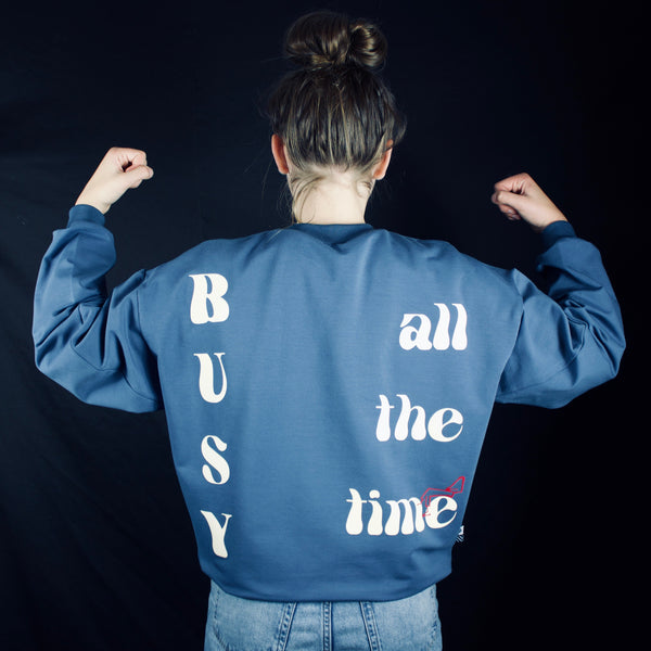 SOOI SWEATER BUSY ALL THE TIME
