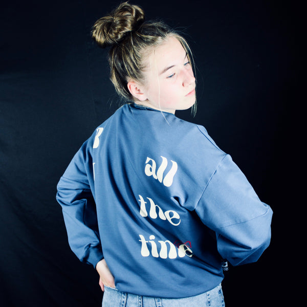 SOOI SWEATER BUSY ALL THE TIME
