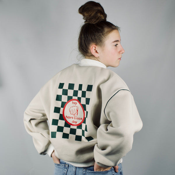 SOOI SWEATER HEY YOU HAVE A NICE DAY