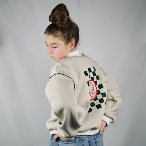 SOOI SWEATER HEY YOU HAVE A NICE DAY