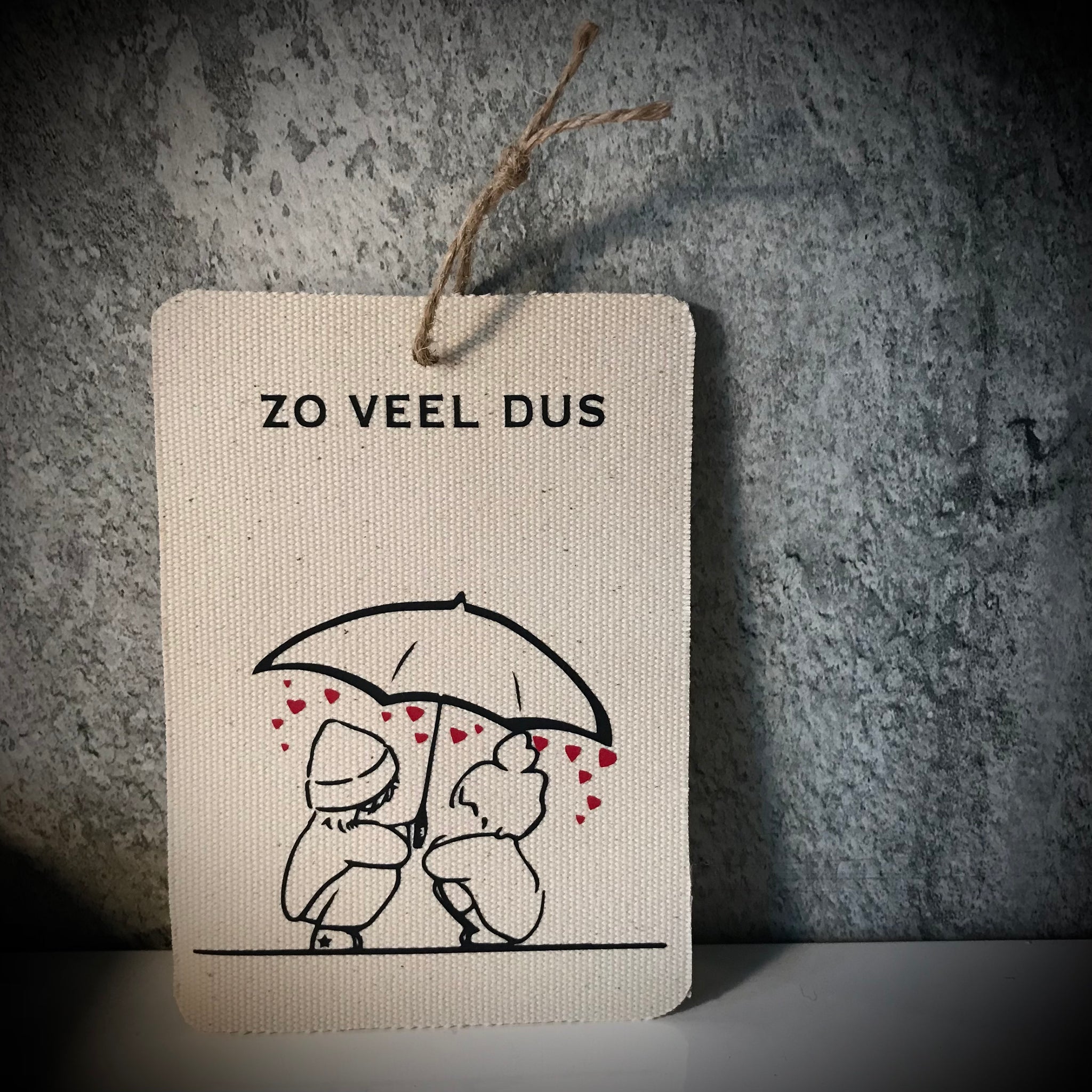 CANVAS ZO VEEL DUS