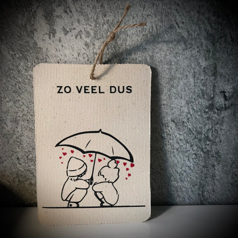 CANVAS ZO VEEL DUS