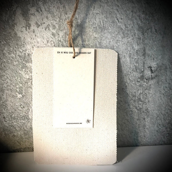 CANVAS GROOT HART VOOR JOU